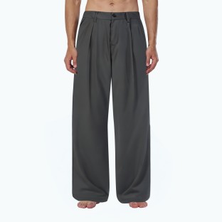 Ice Silk Nine Point Casual Trousers