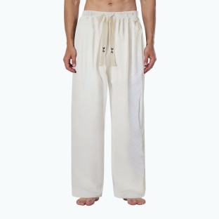 Summer Casual Ice Silk Straight Pants