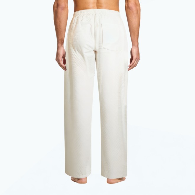 Summer Casual Ice Silk Straight Pants