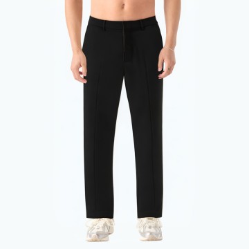 Men's Wool Straight Casual Pants