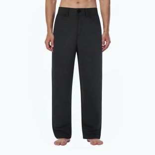 High End Solid Color Casual Trousers