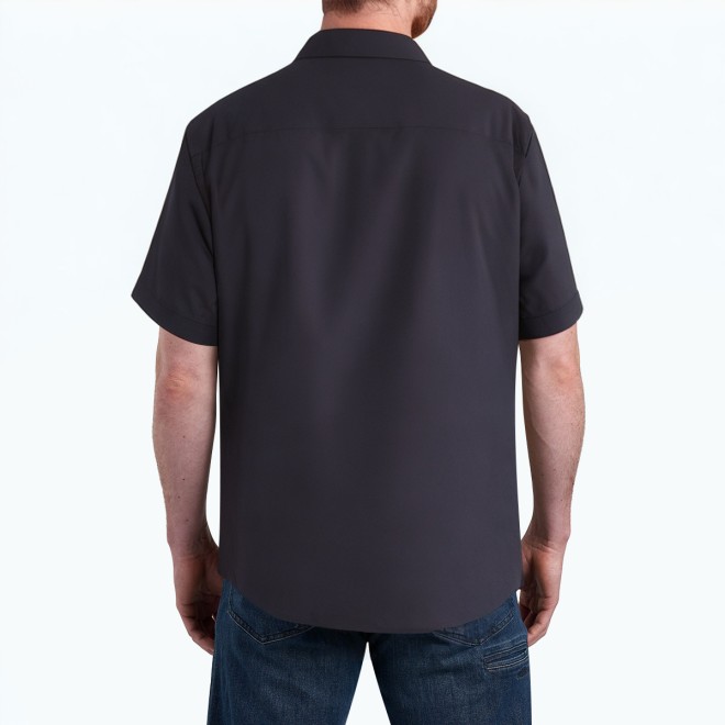 Men's Cotton Short Sleeved Shirt 
