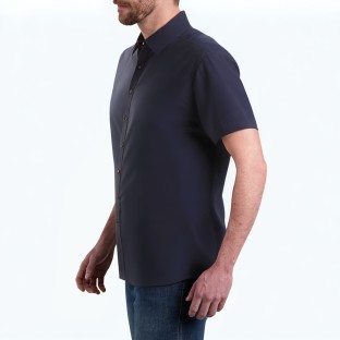 Men's Business Simple Short Sleeved Shirt 