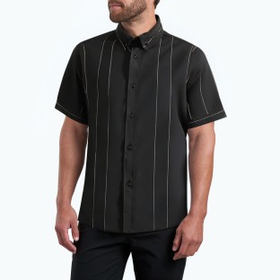 Striped Drop Shoulder Men's Shirt