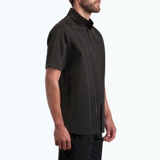 Striped Drop Shoulder Men's Shirt