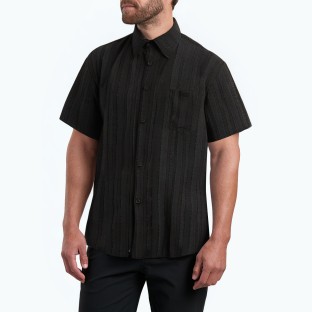 Men's Ice Silk Jacquard Shirt