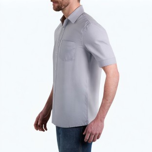 Men's Skin Friendly And Breathable Short Sleeved Shirt