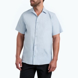 Men's Linen Short Sleeve Shirt