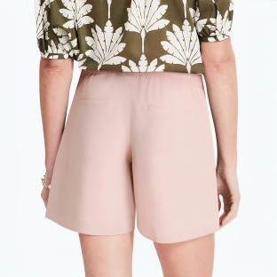 Pink Wide Leg Casual Shorts 