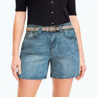 Summer Casual Light Blue Denim Shorts