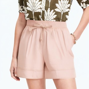 High Waisted Split Wide Leg Shorts