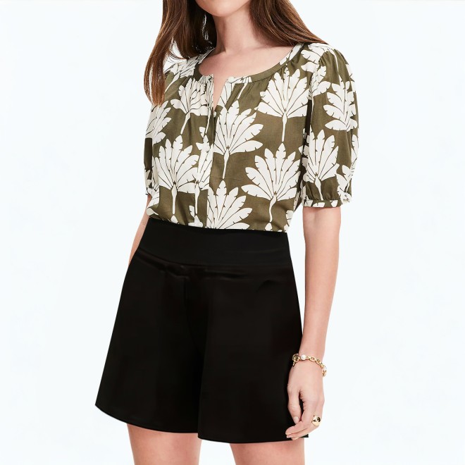 Black Summer Drawstring Casual Shorts