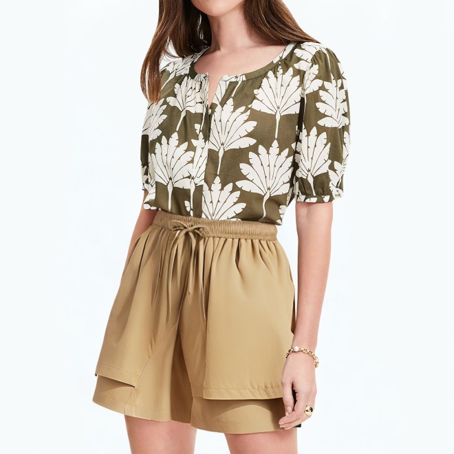 High Waisted Loose Casual Shorts