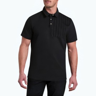 Men's Patchwork Striped POLO Shirt