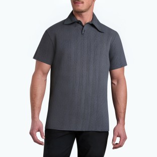Wheat Ear Texture Polo Shirt