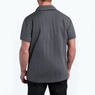 Wheat Ear Texture Polo Shirt