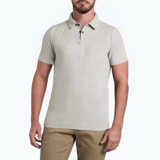 Solid Color Retro Short Sleeved Polo Shirt 