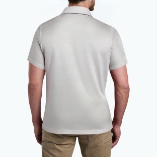 Solid Color Retro Short Sleeved Polo Shirt 