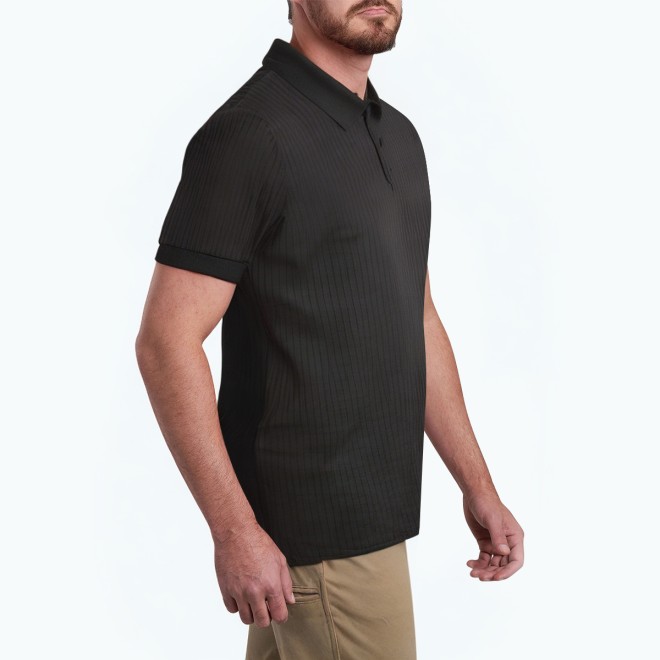 Men's Solid Color Ice Silk Polo Shirt