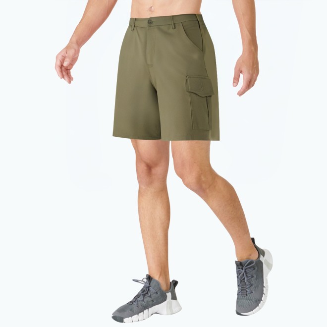 Simple Casual Work Shorts For Summer
