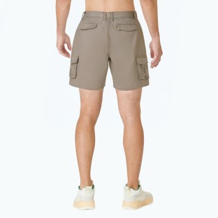 Retro Multi Pocket Denim Work Shorts 