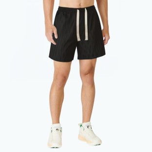 Summer Solid Color Ice Silk Men's Shorts