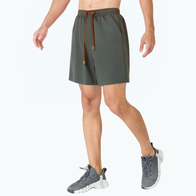 Retro Ice Silk Cool Drawstring Shorts