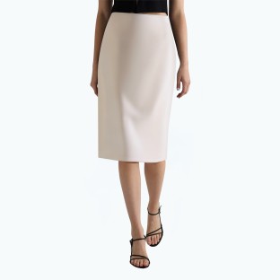 High Pressure Pleat Professional Suit Skirt