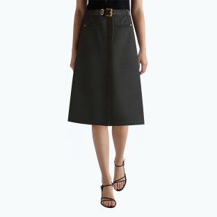 Simple Commuting Suit Skirt