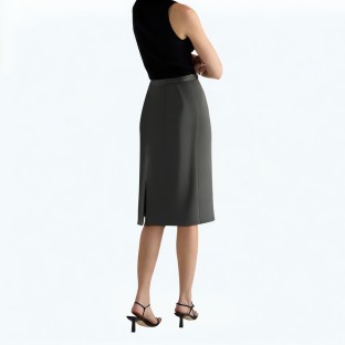 Simple Commuting Suit Skirt