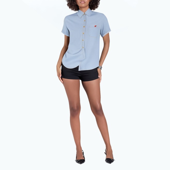Light Blue Denim Shirt