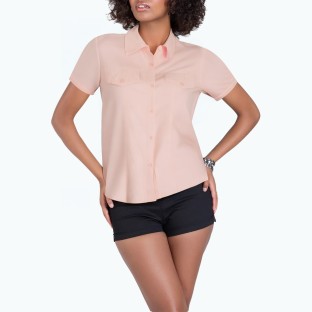 Summer Blue Short Sleeved Shirt 