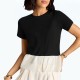 Fake Two Piece Splicing Short Sleeved T Shirt