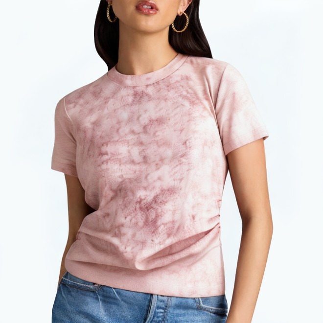 Women's Gradient Temperament Short T Shirt