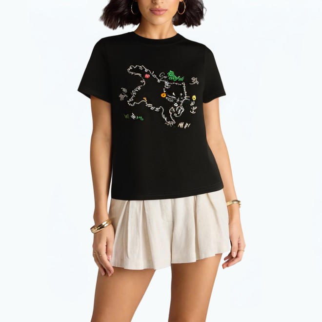 Simple Short Summer T Shirt