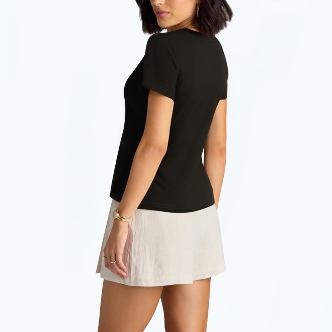 Simple Short Summer T Shirt